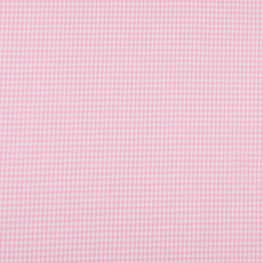 Specialty Pink Gingham Mini Check tablecloth